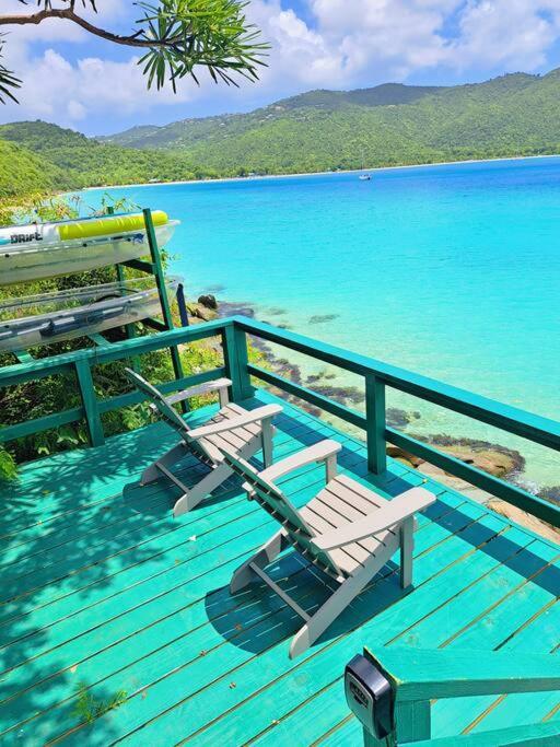 Sailfish Villa Luxury Beachfront Estate Magens Bay Cruz Bay Экстерьер фото