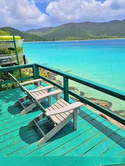 Sailfish Villa Luxury Beachfront Estate Magens Bay Cruz Bay Экстерьер фото