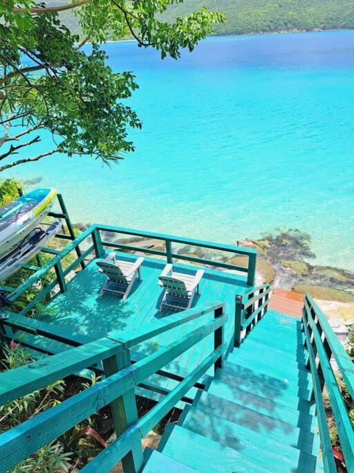 Sailfish Villa Luxury Beachfront Estate Magens Bay Cruz Bay Экстерьер фото